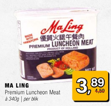 Aanbieding: MA LING Premium Luncheon Meat