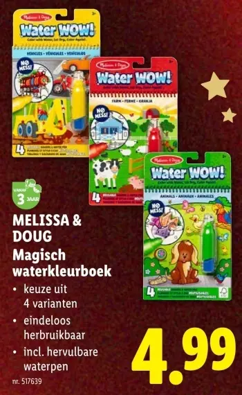 Promotie: Magisch waterkleurboek