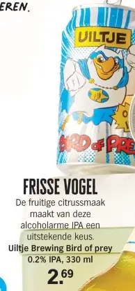 Aanbieding: Uiltje Brewing Bird of prey