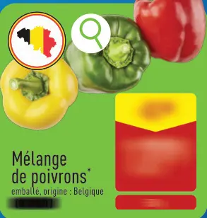 Offre: Mélange de poivrons