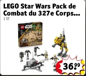 Offre: LEGO Star Wars Pack de Combat du 327e Corps..
