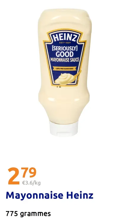 Offre: Mayonnaise Heinz