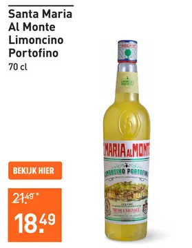 Aanbieding: Santa Maria Al Monte Limoncino Portofino