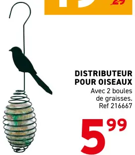 Offre: Distributeur pour oiseaux