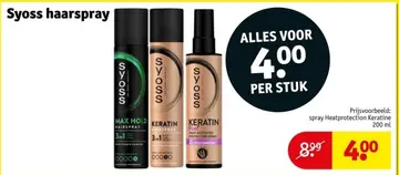 Aanbieding: Syoss haarspray