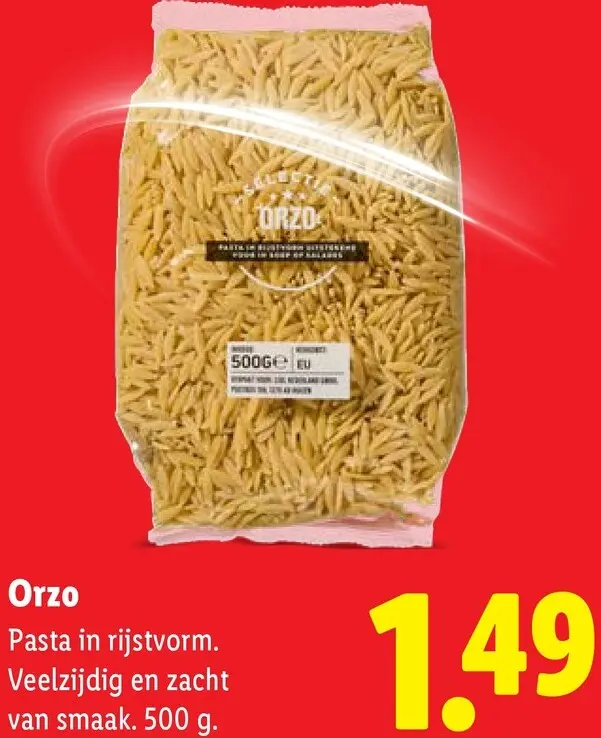 Aanbieding: Orzo