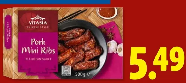 Offre: Mini-côtes à la sauce hoisin