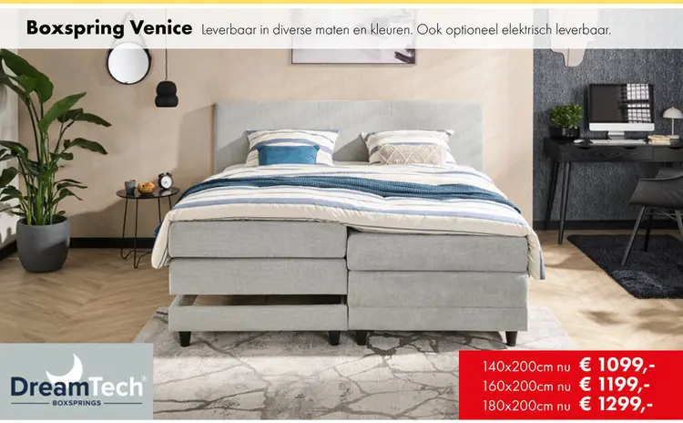 Promotie: Venice boxspring