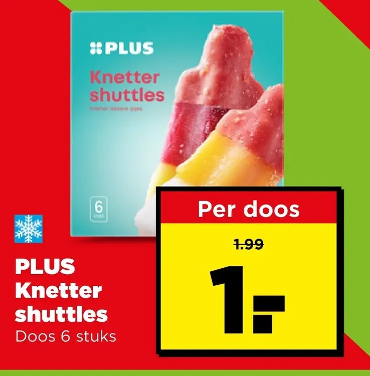 Aanbieding: Knetter shuttles