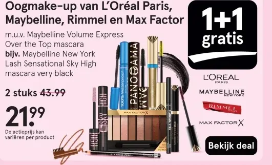 Aanbieding: Oogmake-up