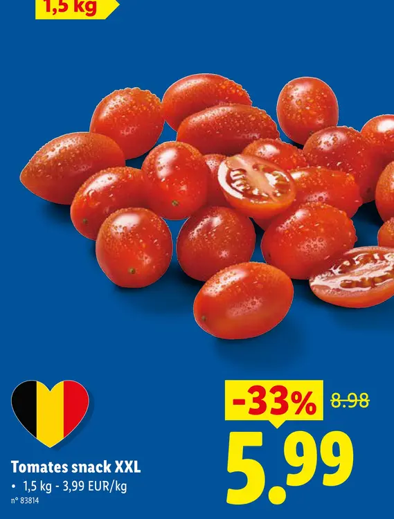 Offre: Tomates snack XXL