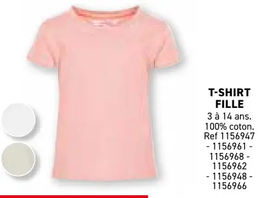 Offre: T-shirt fille
