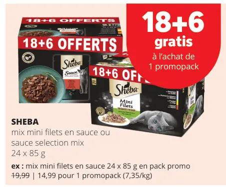 Offre: Mix mini filets en sauce ou sauce selection mix