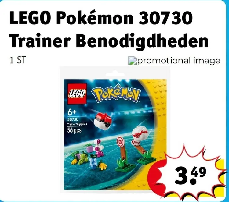 Aanbieding: LEGO Pokémon 30730 Trainer Benodigdheden