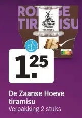 Aanbieding: tiramisu