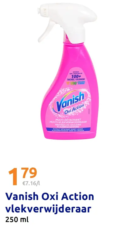 Promotie: Vanish Oxi Action vlekverwijderaar