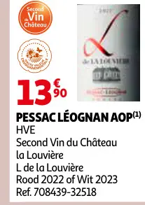 Promotie: Pessac léognan aop
