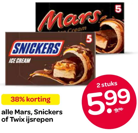 Aanbieding: IJsrepen