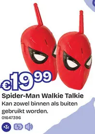 Aanbieding: Ultimate Spider-Man Walkie Talkie
