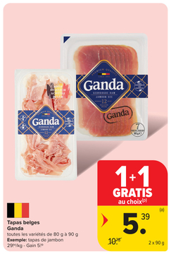 Offre: Tapas belges