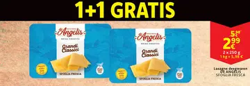 Aanbieding: Lasagne deegwaren DE ANGELIS 