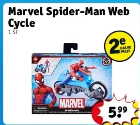 Aanbieding: Marvel Spider-Man Web Cycle