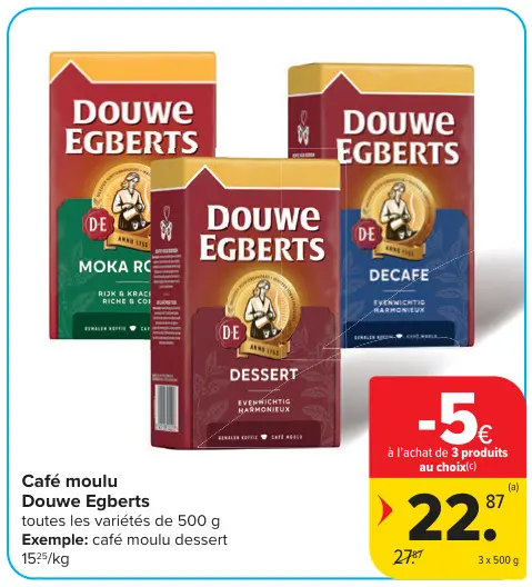 Offre: Café moulu