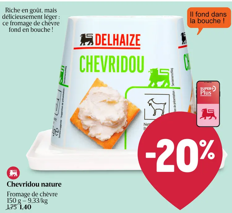 Offre: Chevridou nature