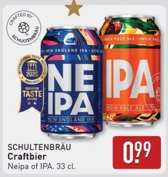Aanbieding: Craftbier Neipa of IPA