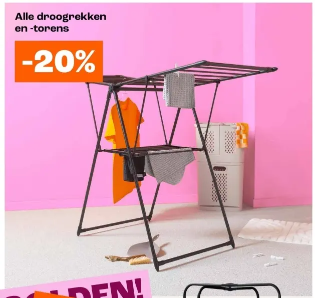 Promotie: Alle droogrekken en -torens