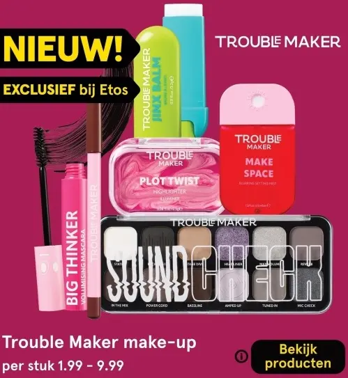 Aanbieding: Trouble Maker make-up