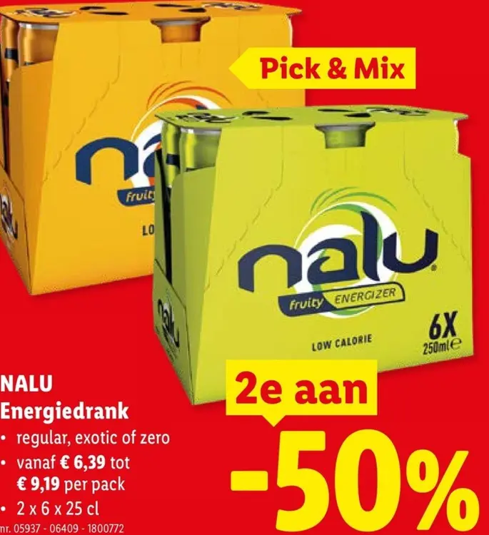 Promotie: Energiedrank