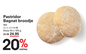 Aanbieding: Pastridor Bagnat broodje