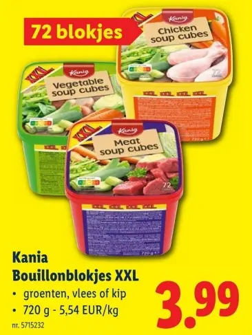 Promotie: Bouillonblokjes XXL