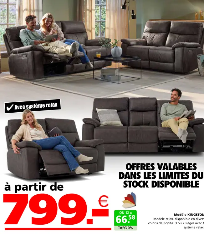 Offre: Modèle KINGSTON