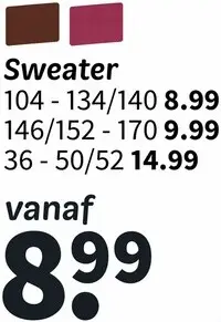 Promotie: Sweater