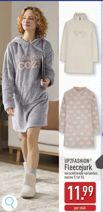 Promotie: Fleecejurk