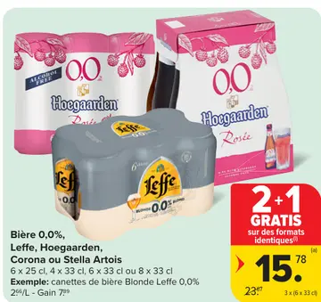 Offre: Bière 0,0%