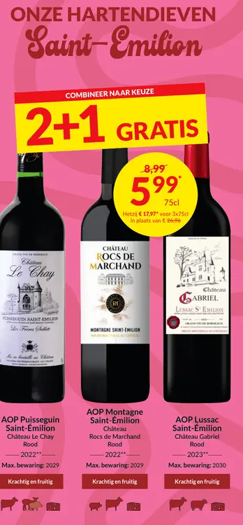 Promotie: Saint-Émilion