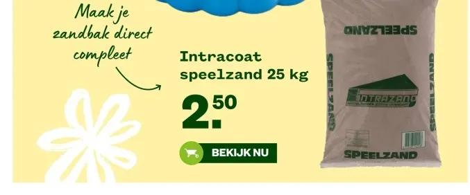 Aanbieding: speelzand