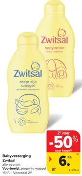 Aanbieding: Babyverzorging Zwitsal