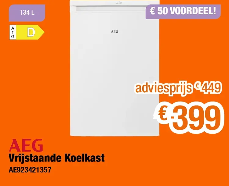 Promotie: Vrijstaande Koelkast