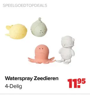Promotie: Waterspray Zeedieren