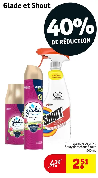 Offre: Détachant et désodorisant