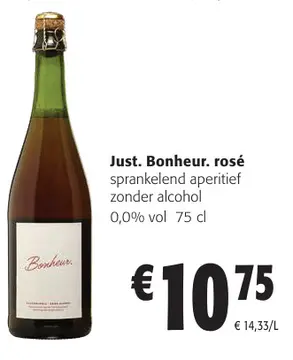 Aanbieding: Just. Bonheur. rosé