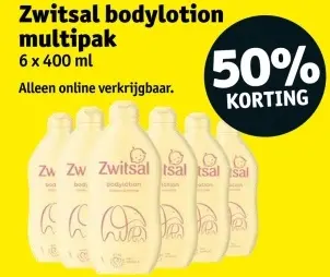 Aanbieding: Zwitsal bodylotion
