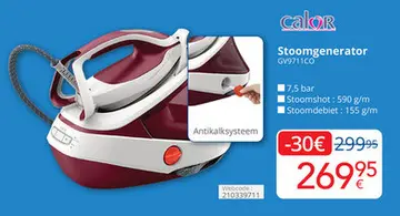 Aanbieding: Stoomgenerator