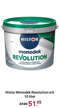 Aanbieding: Monodek Revolution wit