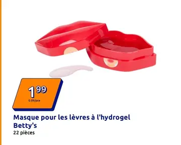 Offre: Masque pour les lèvres à l'hydrogel