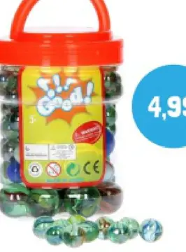 Aanbieding: Knikkers in Pot, 1kg online kopen?